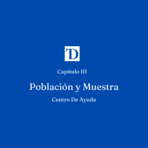 Población y Muestra