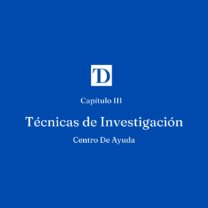 Tecnicas de Investigaciones