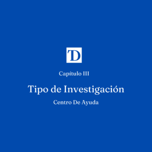 Tipo de Investigación