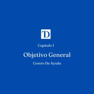 Objetivo general