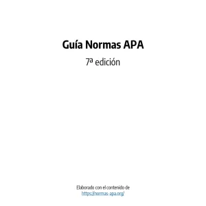 Normas APA